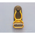 Gold plated suspender buckle